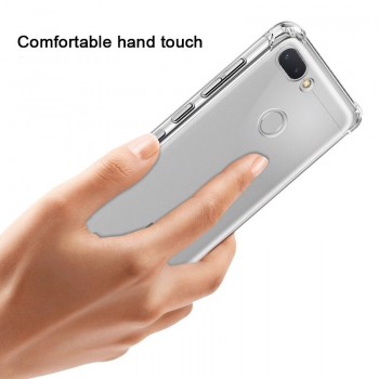 Silikoninis-Anti shock 0.6 mm. storio dėklas (REDMI 6) Silikoninis-Anti shock 0.6 mm. storio dėklas (REDMI 6)